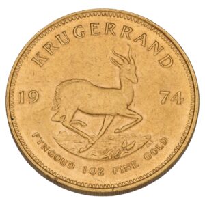 22ct Gold 1 OZ Krugerrand Coin 1974