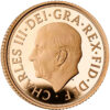 22ct Gold King Charles III Full Sovereign Coin 2022