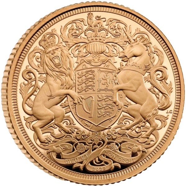 22ct Gold King Charles III Full Sovereign Coin 2022