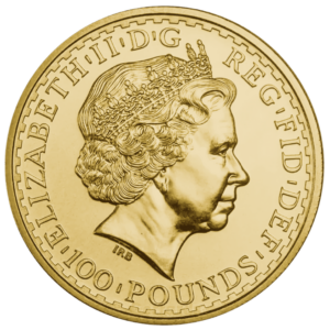 24ct Gold Queen Elizabeth II 1oz Britannia Coin