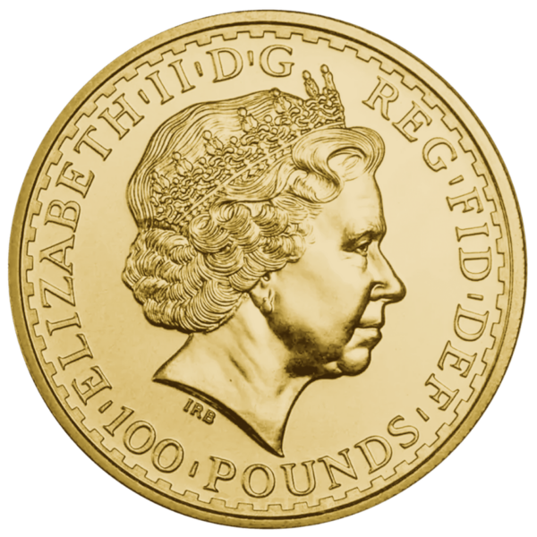 24ct Gold Queen Elizabeth II 1oz Britannia Coin